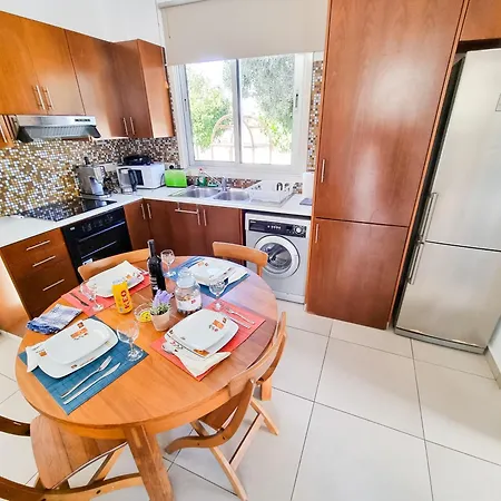 Vila With Private Pool And Bbq Larnaca